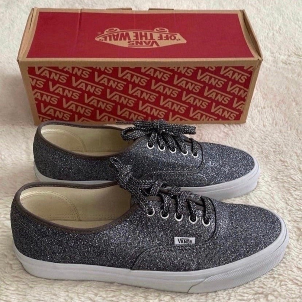 Men’s VANS Sneakers, Lurex Glitter, Size 10